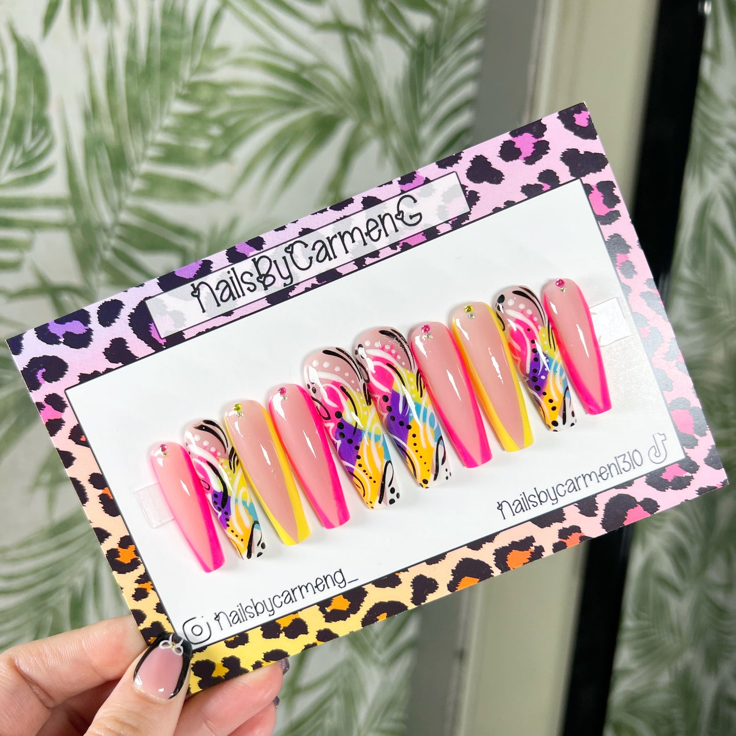 Vacay Babe Acrylic Press on nails