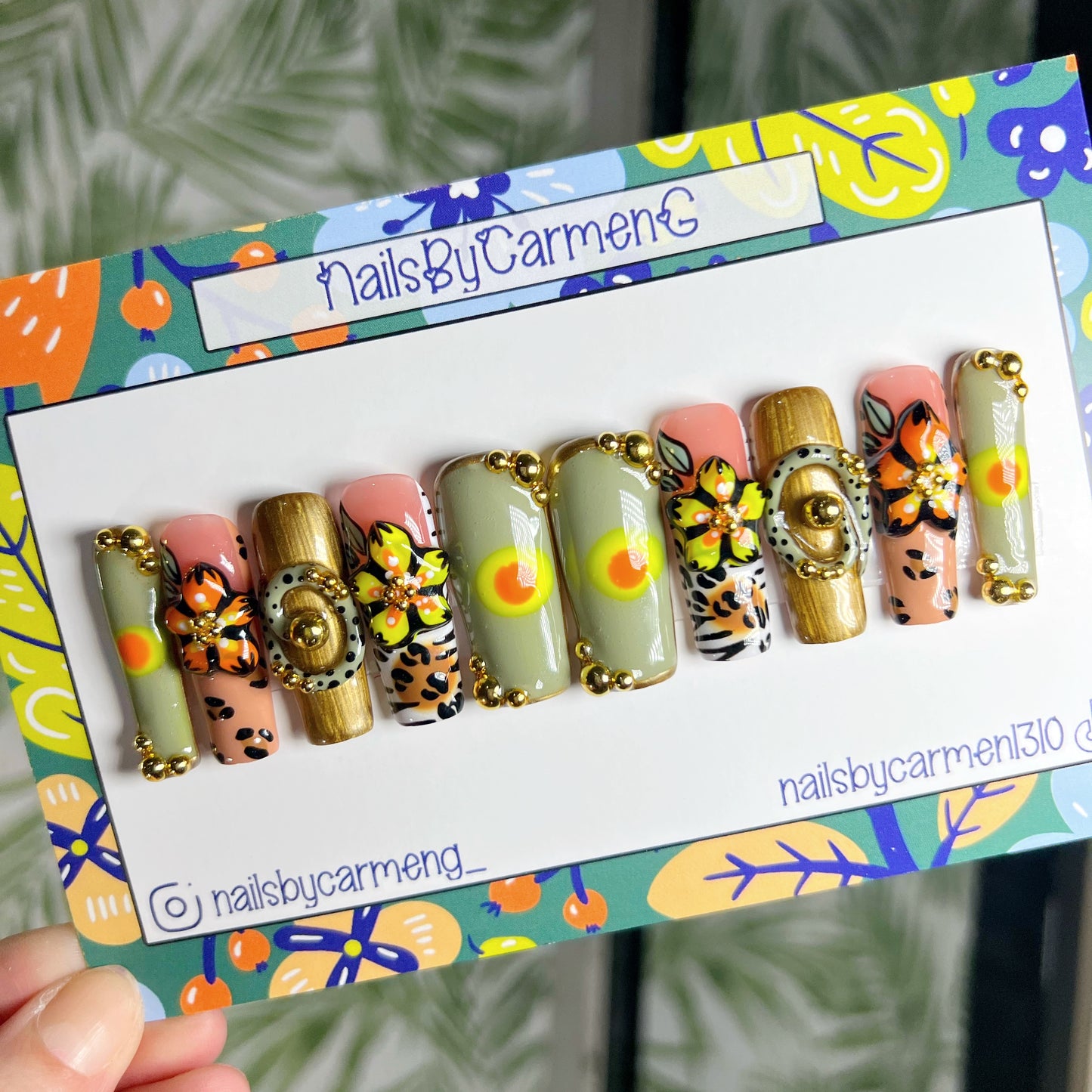 Mother Nature Acrylic Press on nails