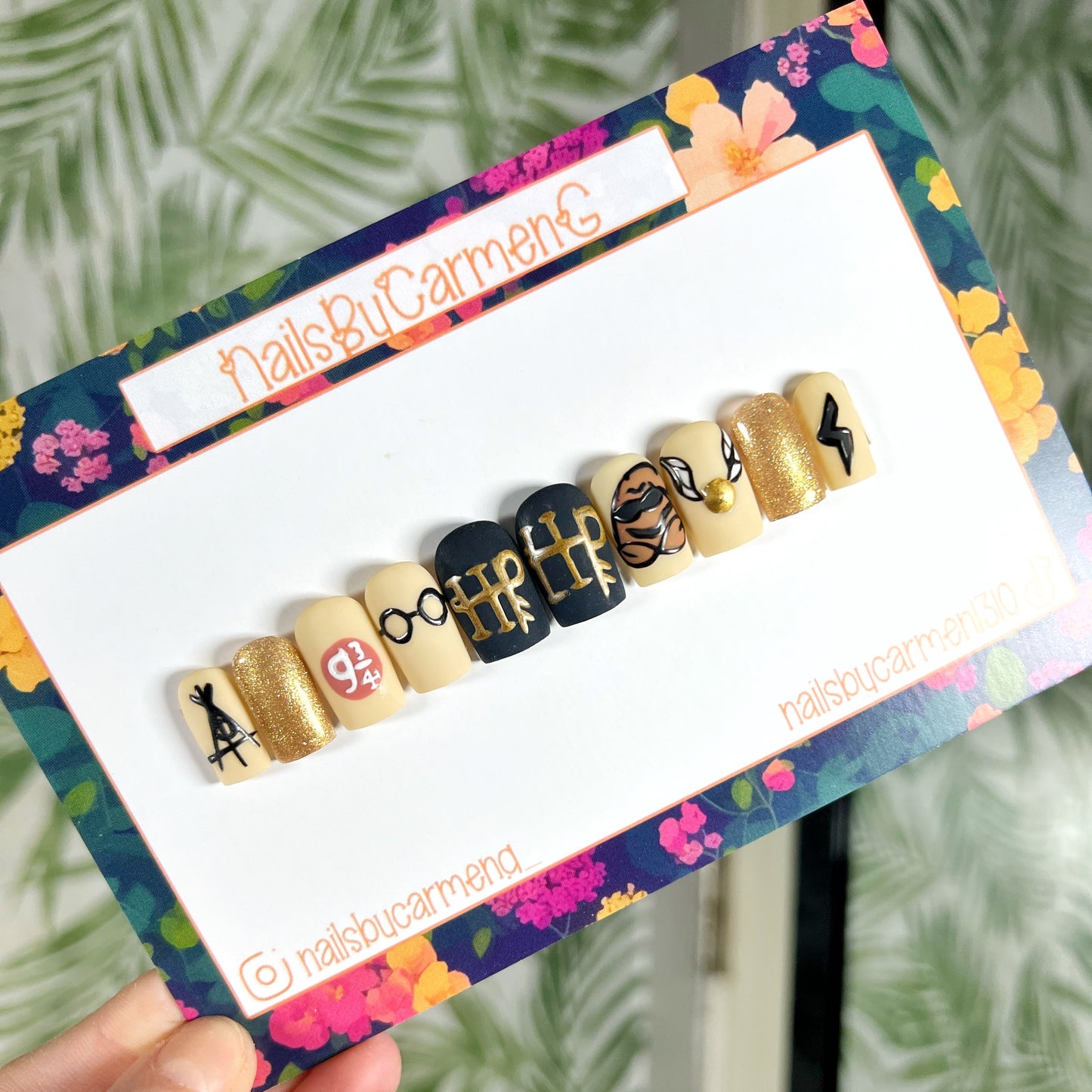 Harry Potter Acrylic Press on nails