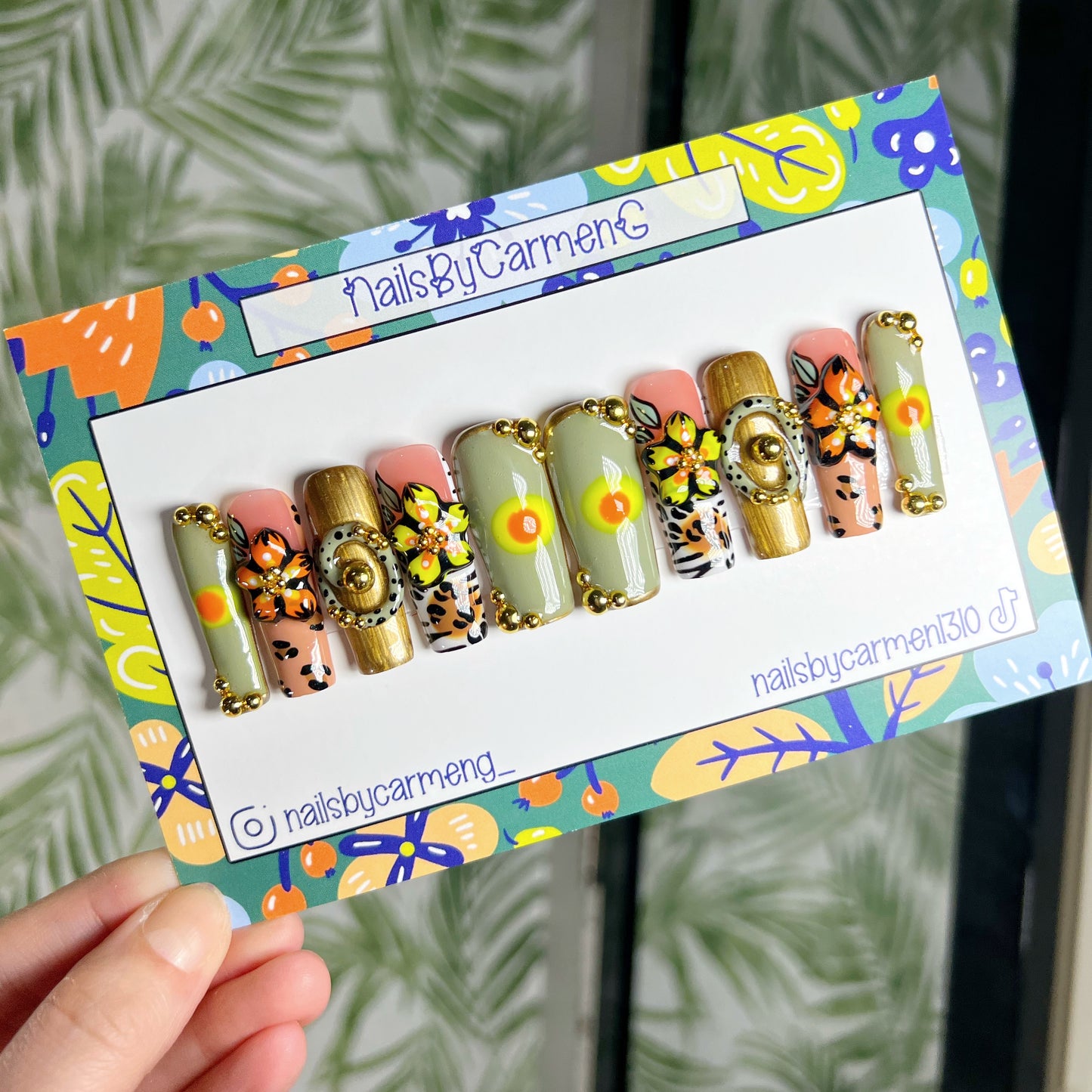 Mother Nature Acrylic Press on nails