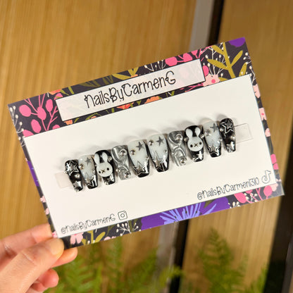 Alt bunny Core Acrylic Press on nails