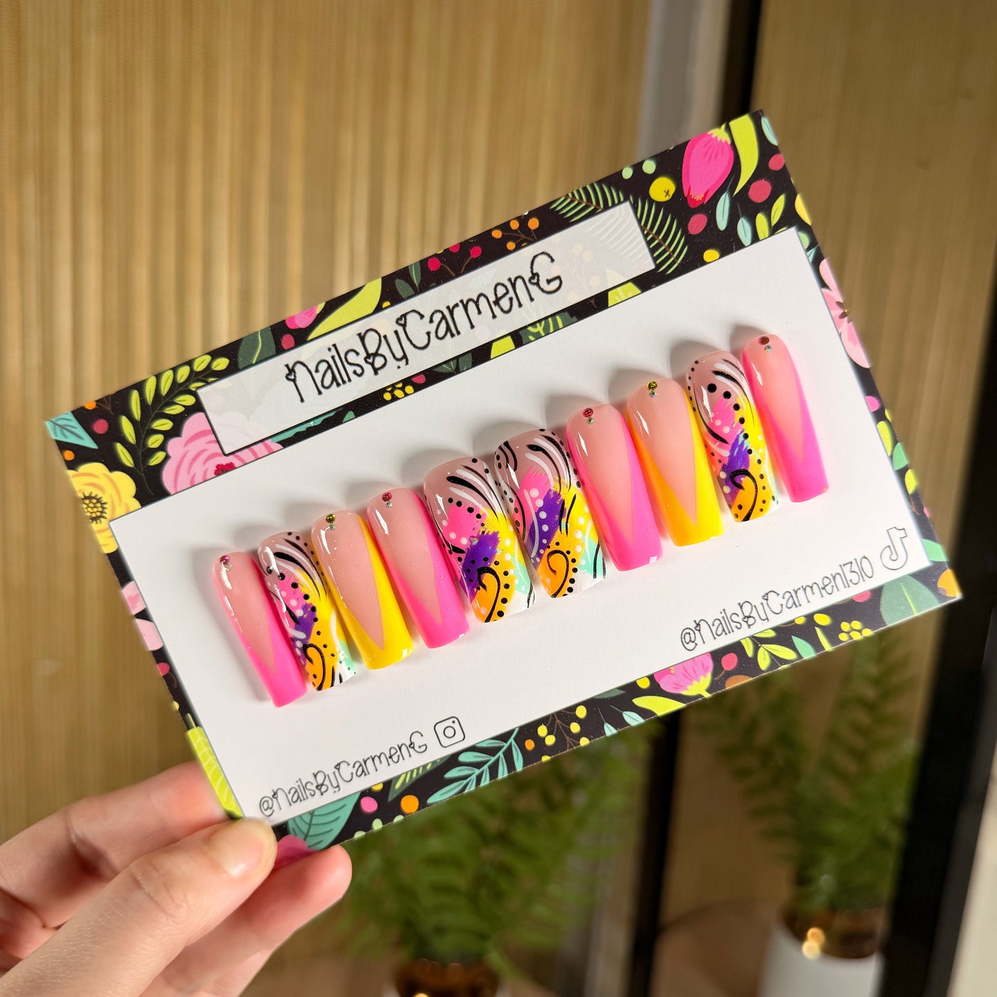 Vacay Babe Acrylic Press on nails