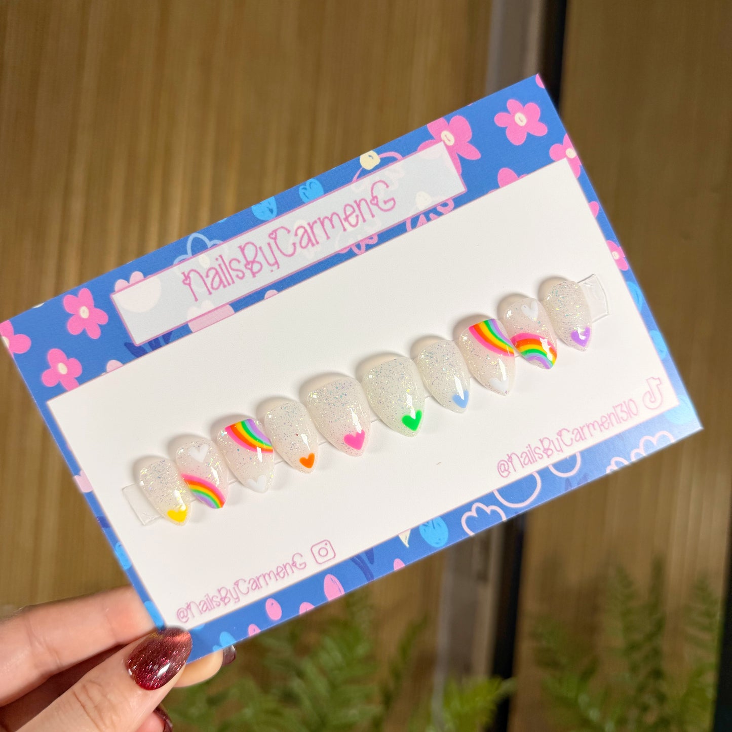 Love is Love Acrylic Press on nail