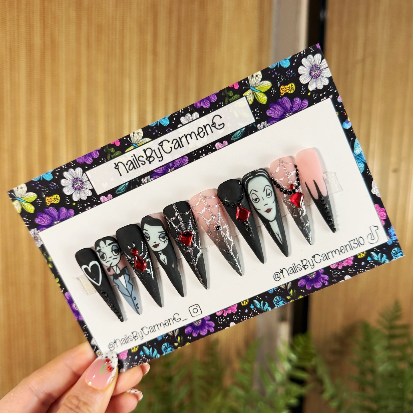 Adam’s Family Acrylic Press on nails