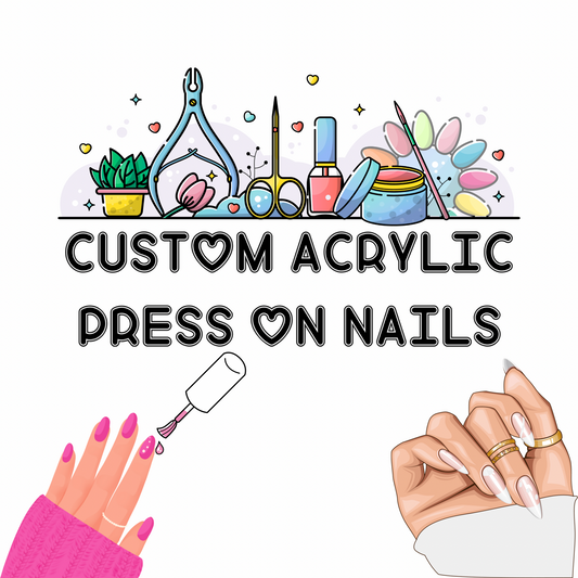 Custom Acrylic Press On Nails