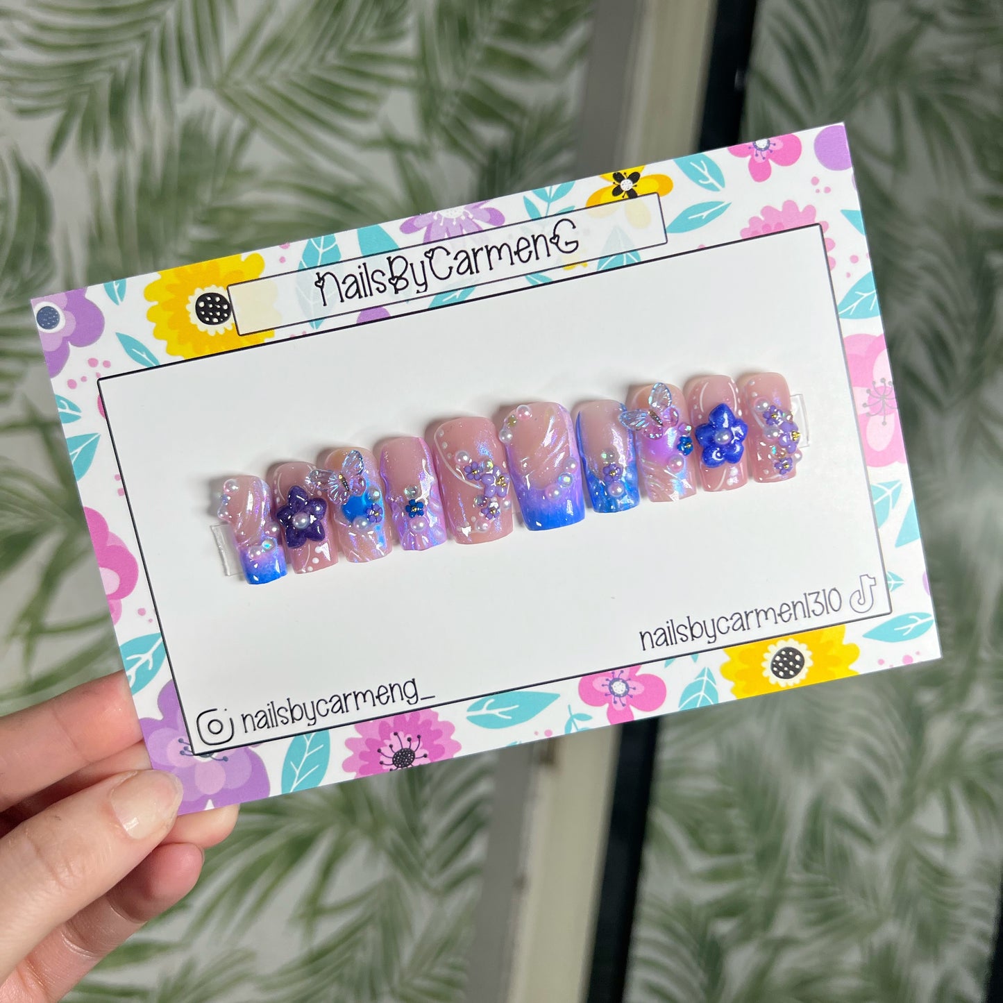 Mystical fairy Acrylic Press on nails