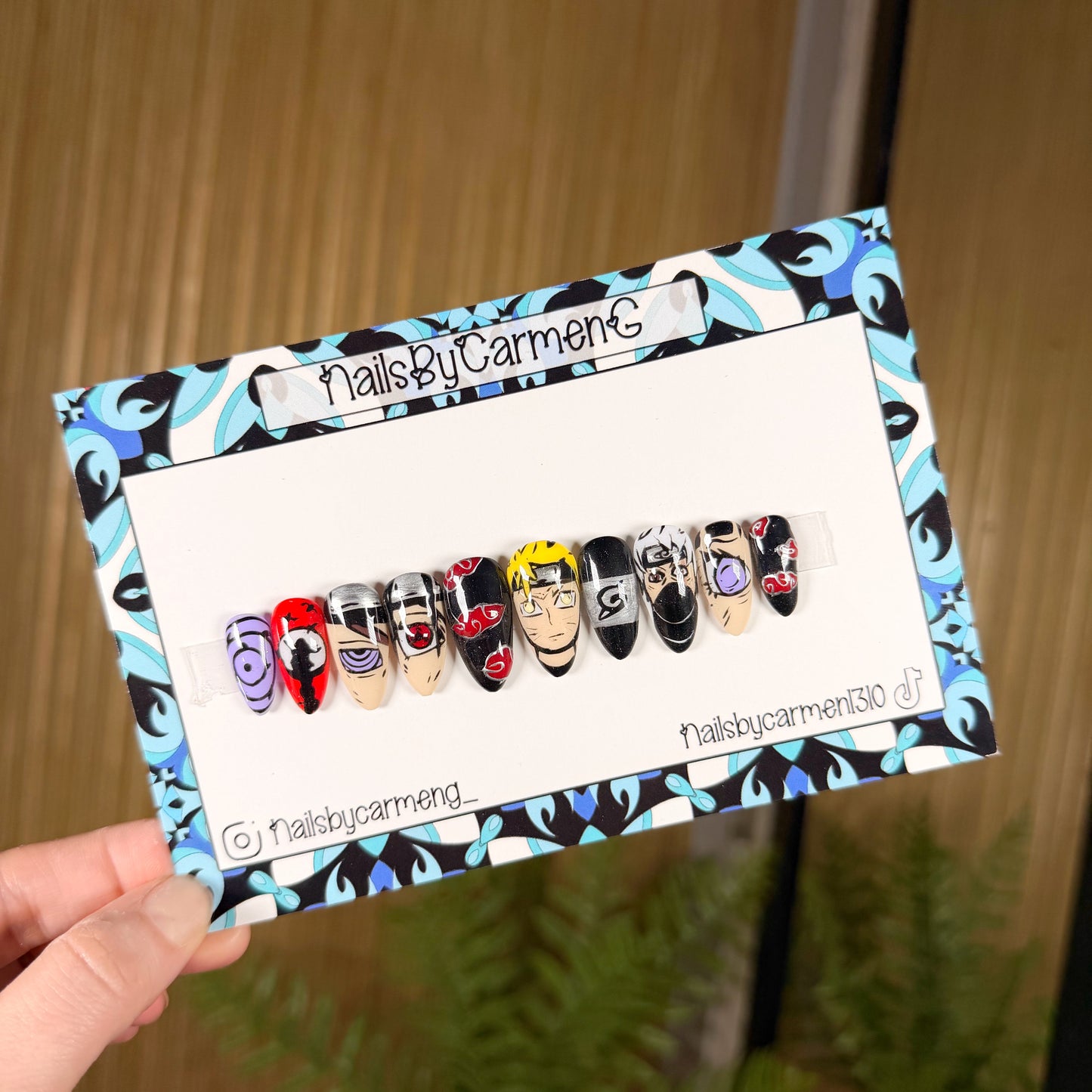 Naruto Acrylic Press on nails