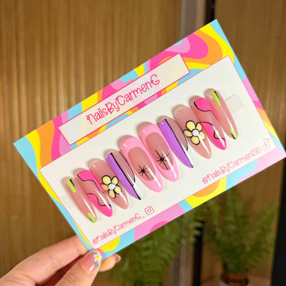 Y2k Spring Mix and match Acrylic Press on nails