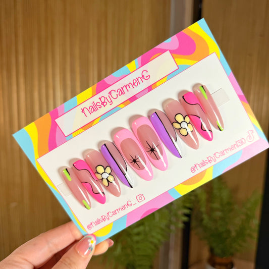 Y2k Spring Mix and match Acrylic Press on nails