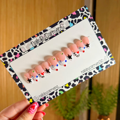 I love me Acrylic Press on nails