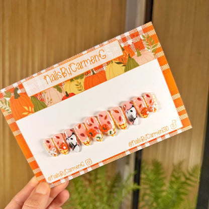 Thanksgiving 3D Snoopy Acrylic Press on nails