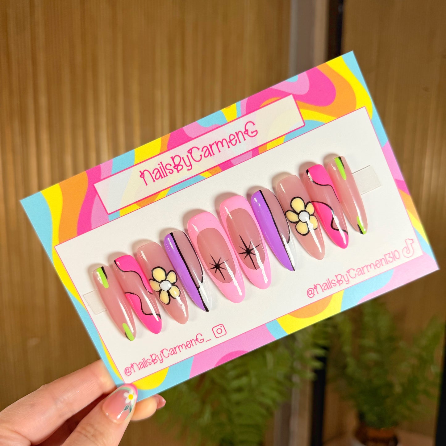 Y2k Spring Mix and match Acrylic Press on nails