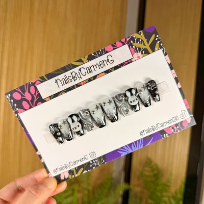 Alt bunny Core Acrylic Press on nails