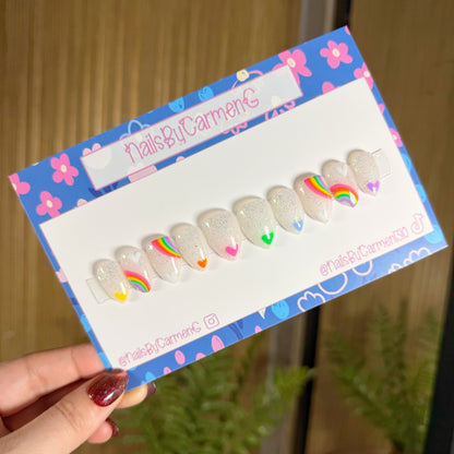 Love is Love Acrylic Press on nail