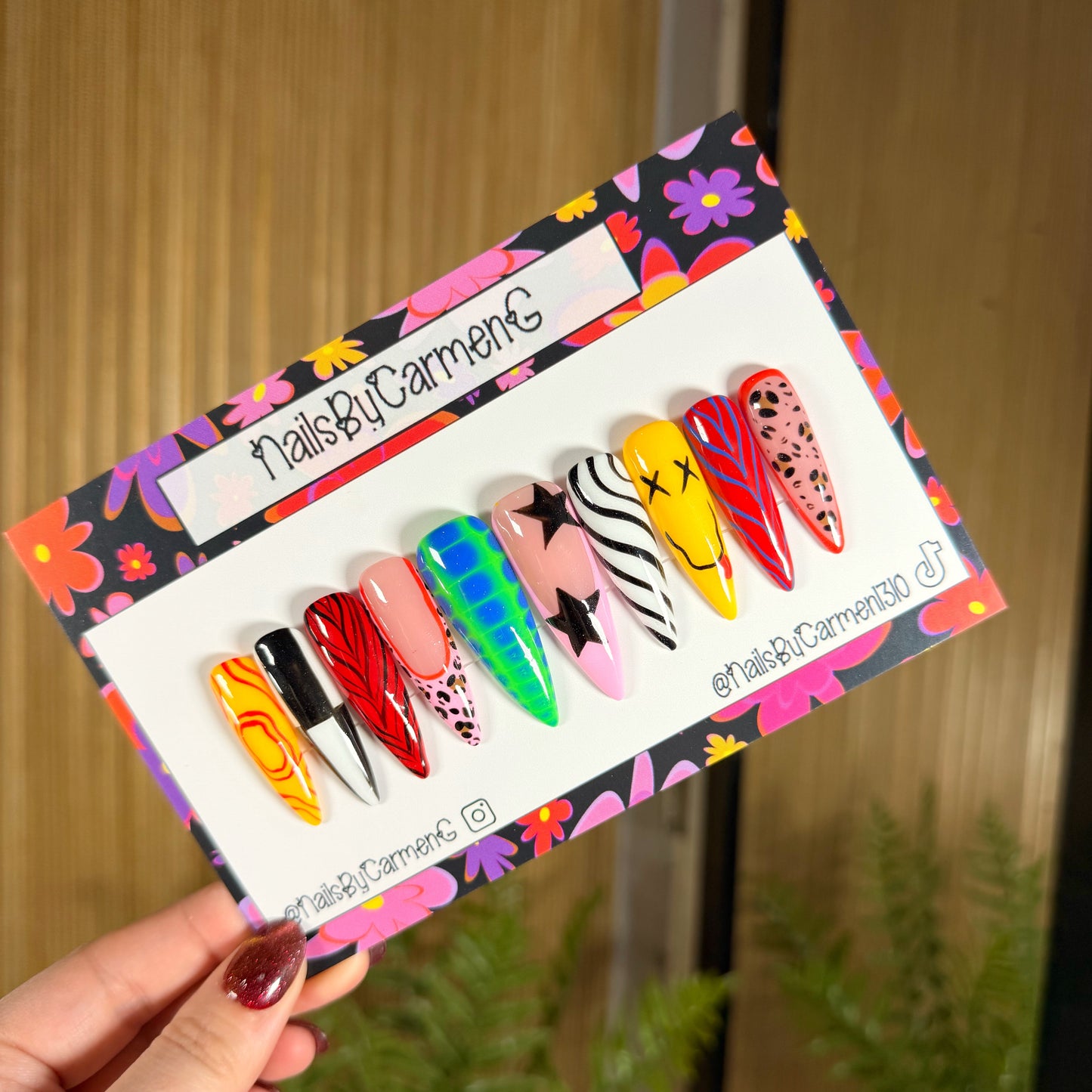 Mix Match Acrylic Press on nails