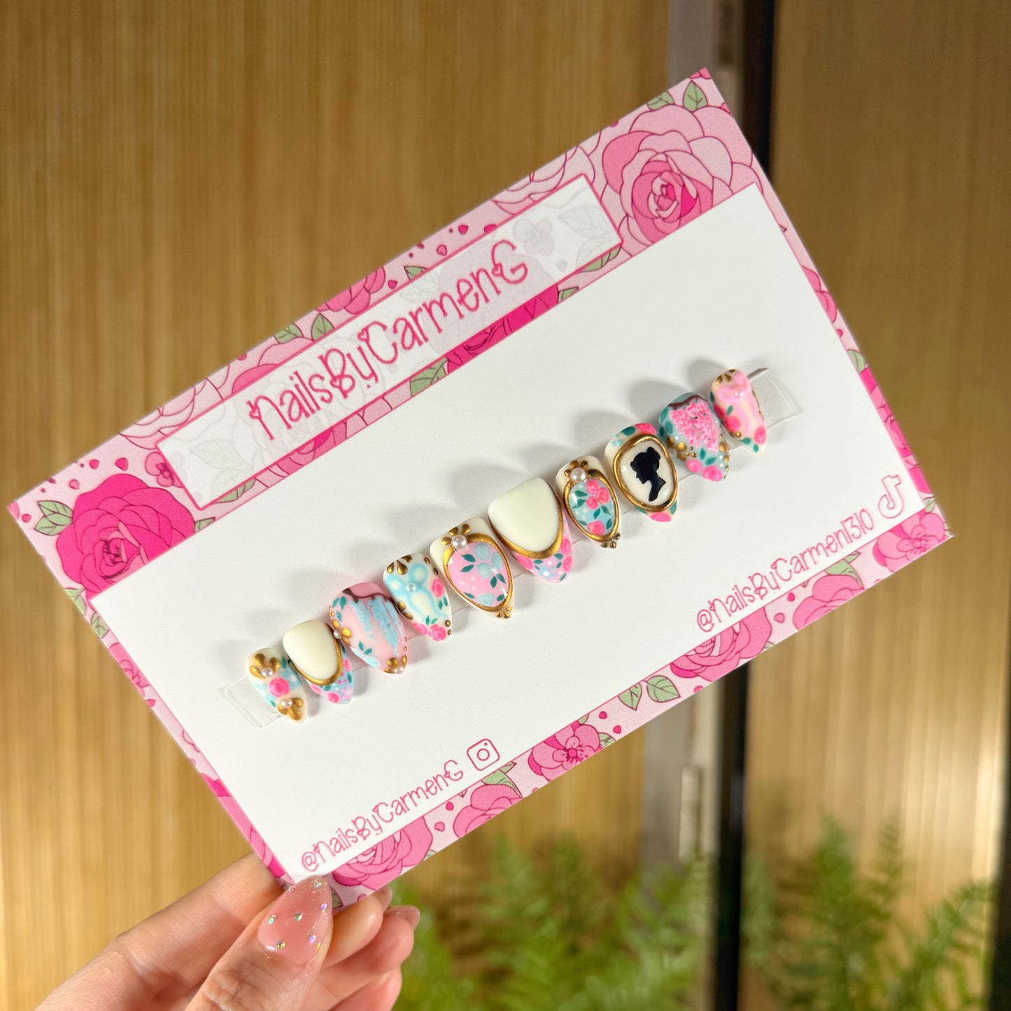 Bridgerton Acrylic Press on nails