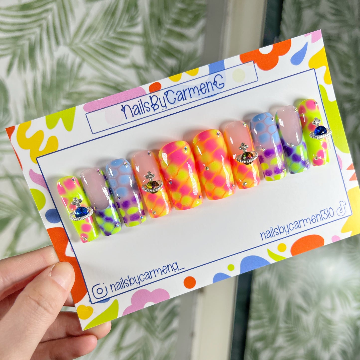 Rave Acrylic Press on nails