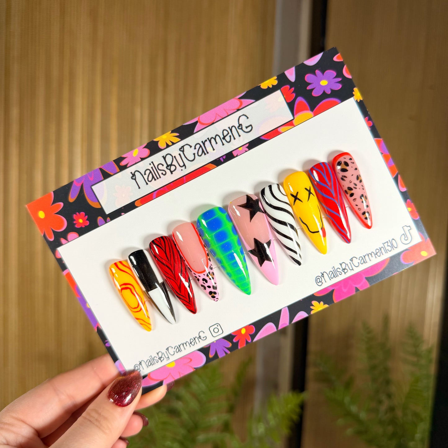 Mix Match Acrylic Press on nails