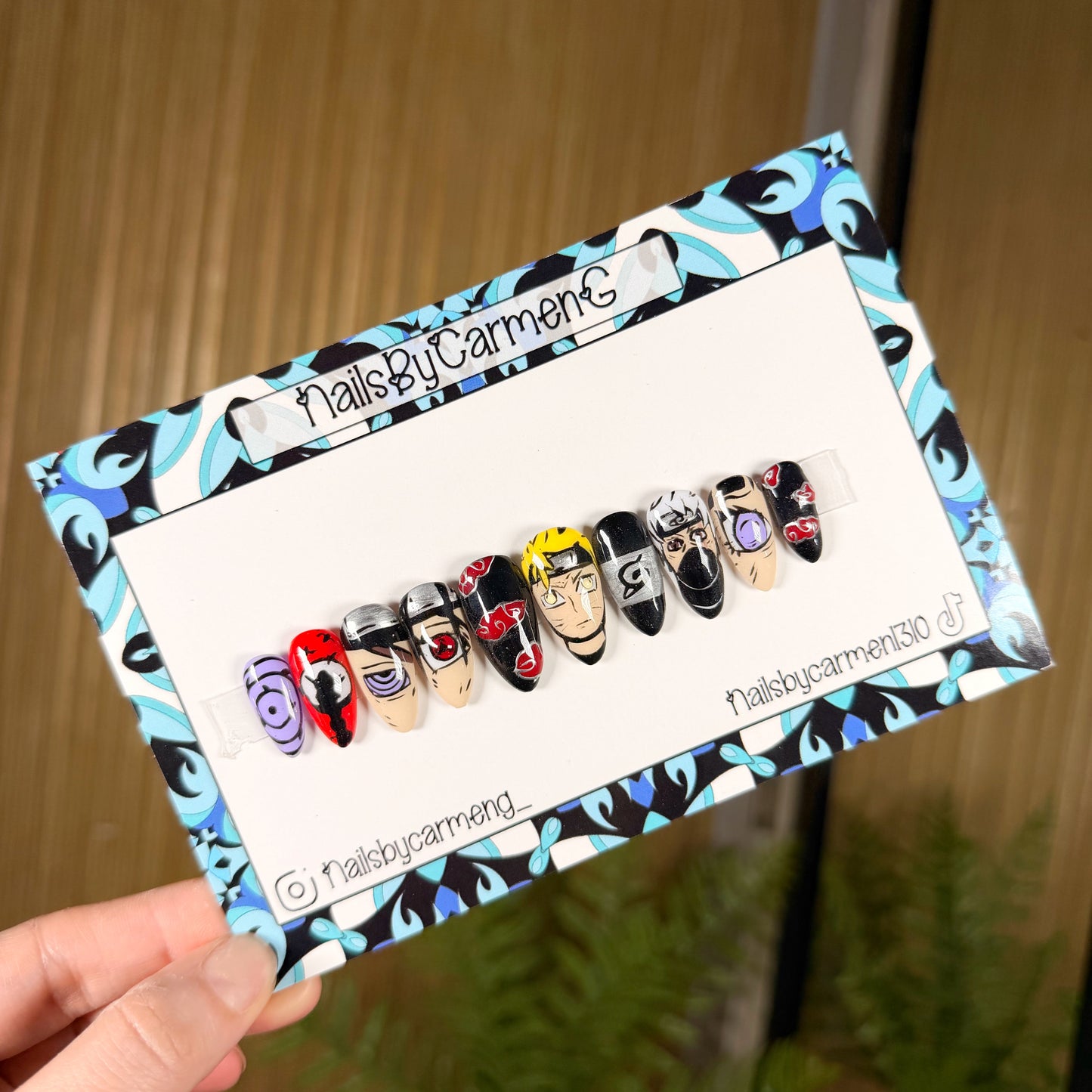 Naruto Acrylic Press on nails