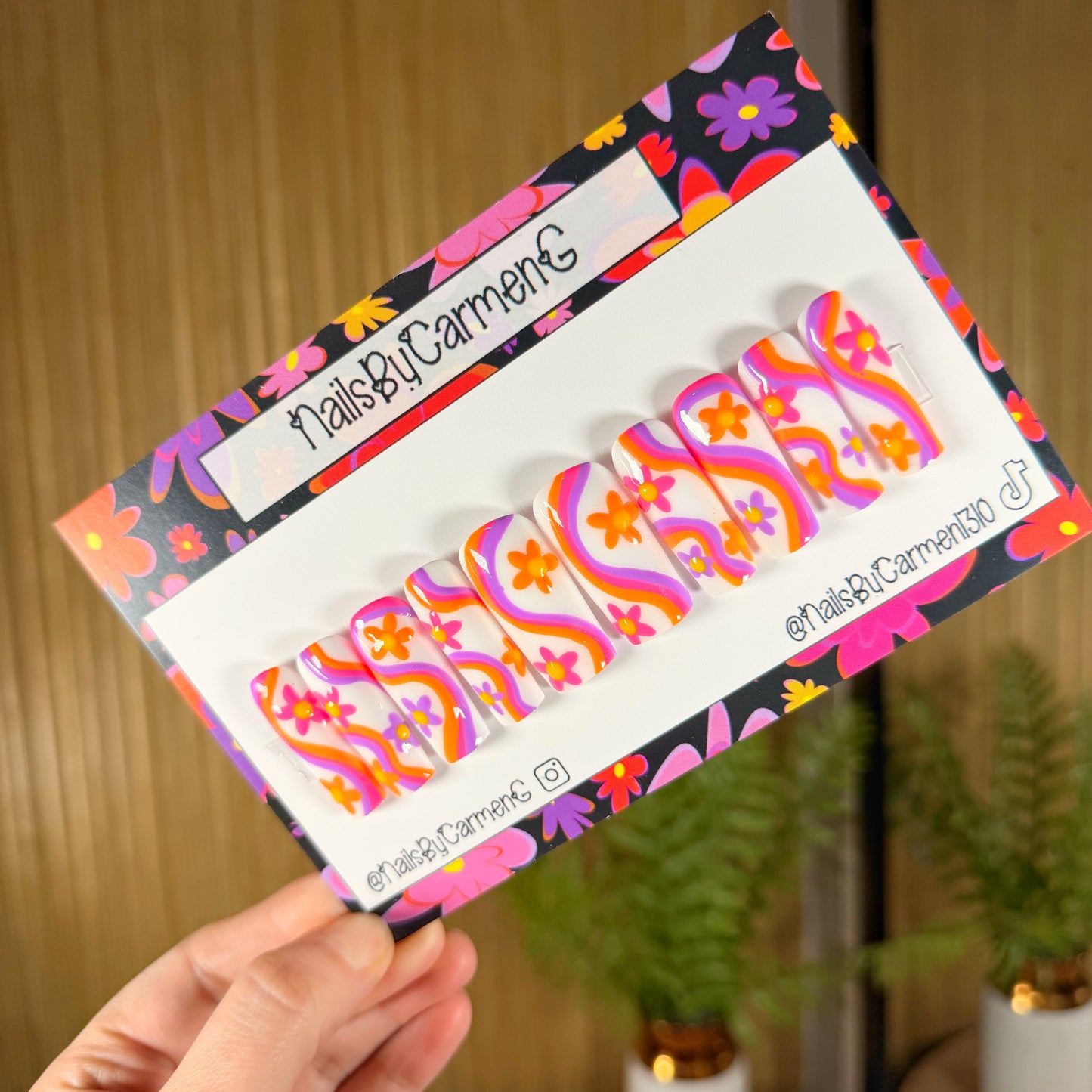 Groovy Baby Press On Nails