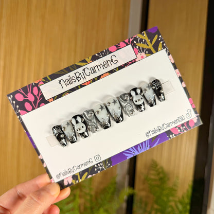 Alt bunny Core Acrylic Press on nails