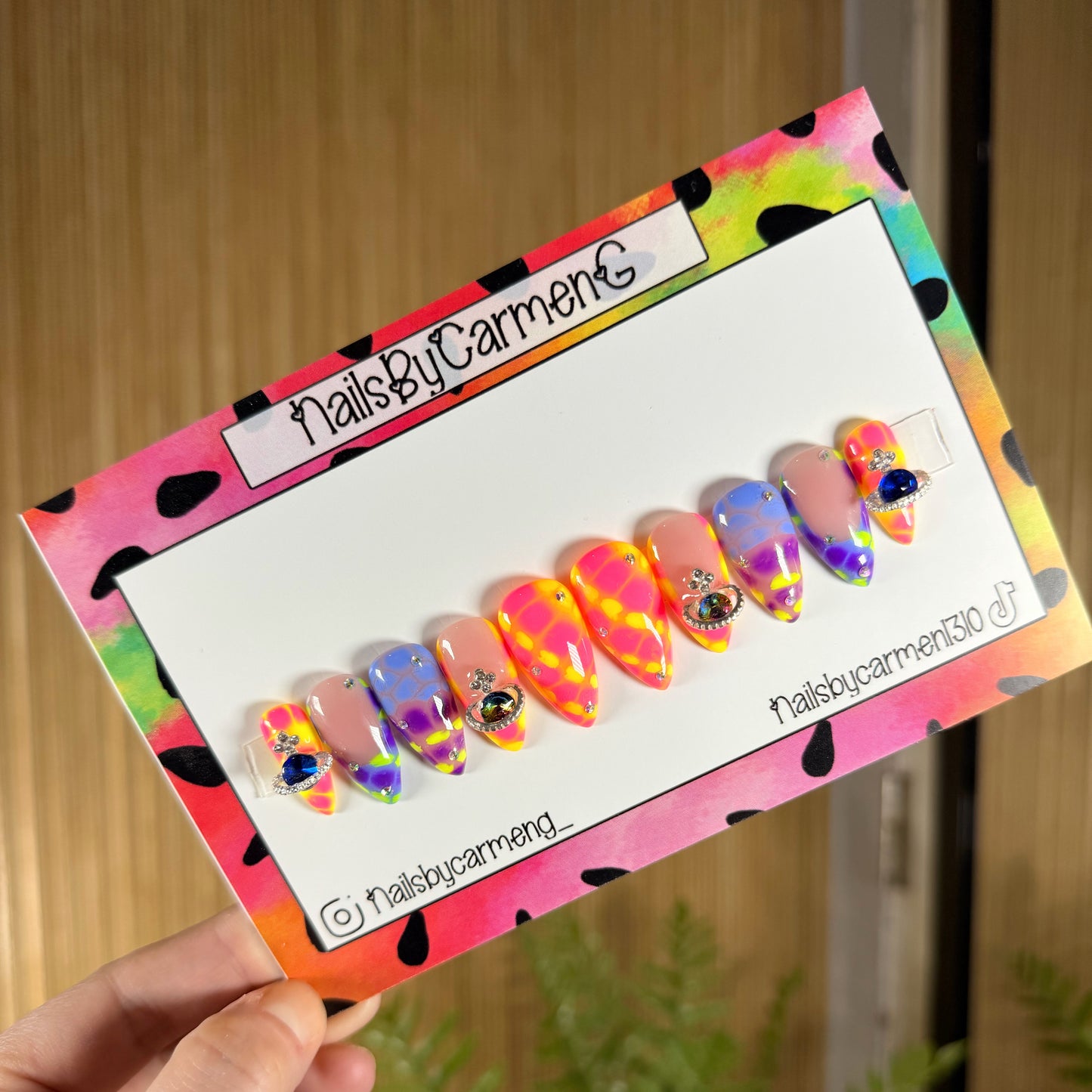 Rave Acrylic Press on nails