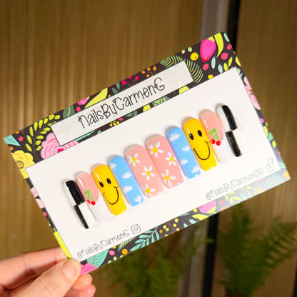 Y2K Mix and Match Acrylic Press On Nails