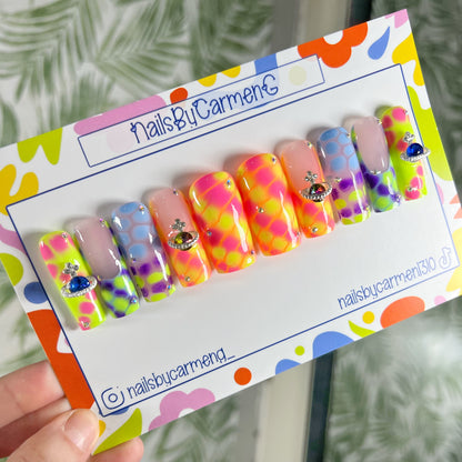 Rave Acrylic Press on nails