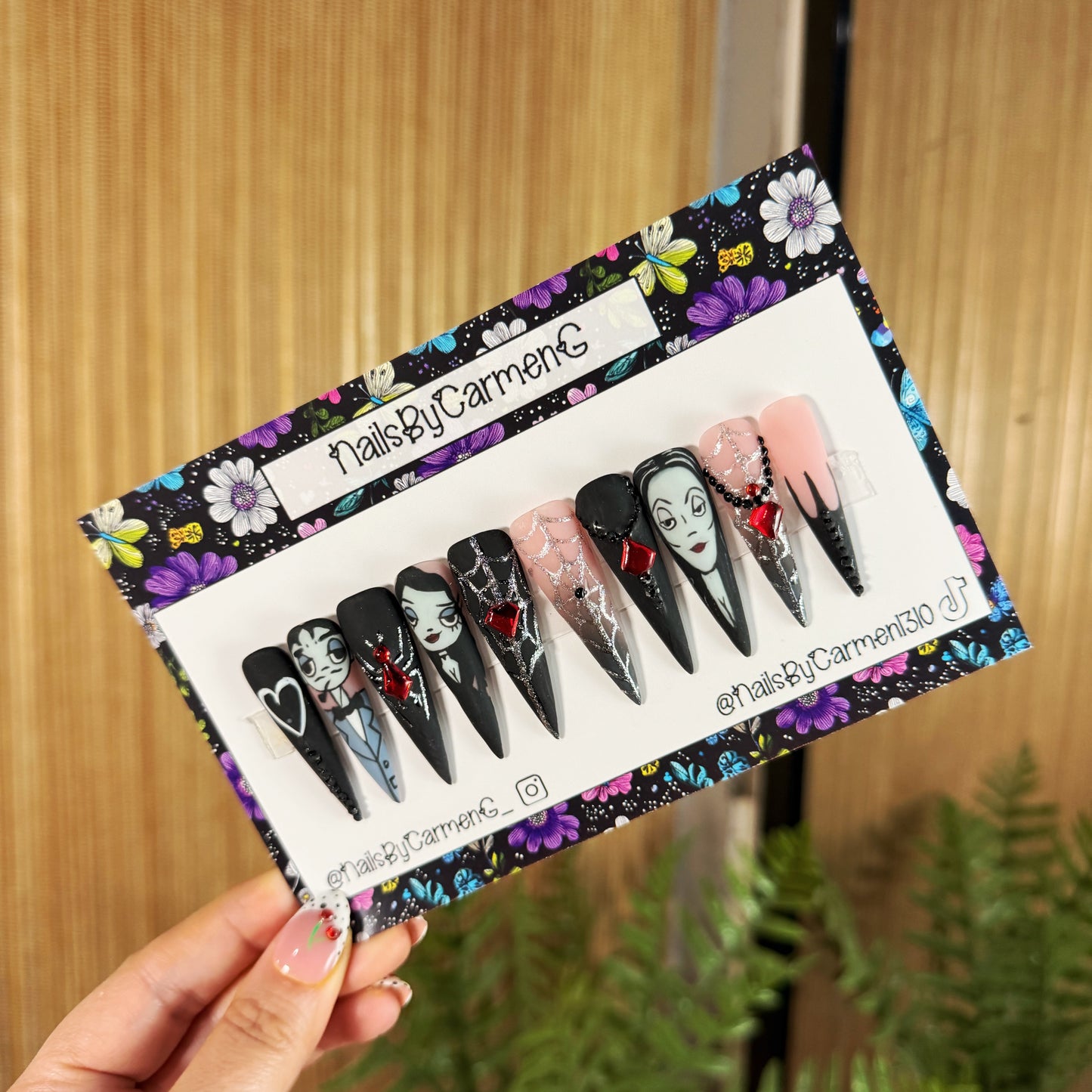 Adam’s Family Acrylic Press on nails