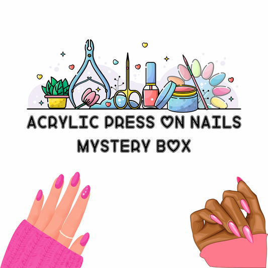 Acrylic press on nails Mystery box