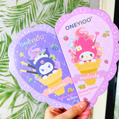 Kuromi & My melody Summer Eye Shadow Palette