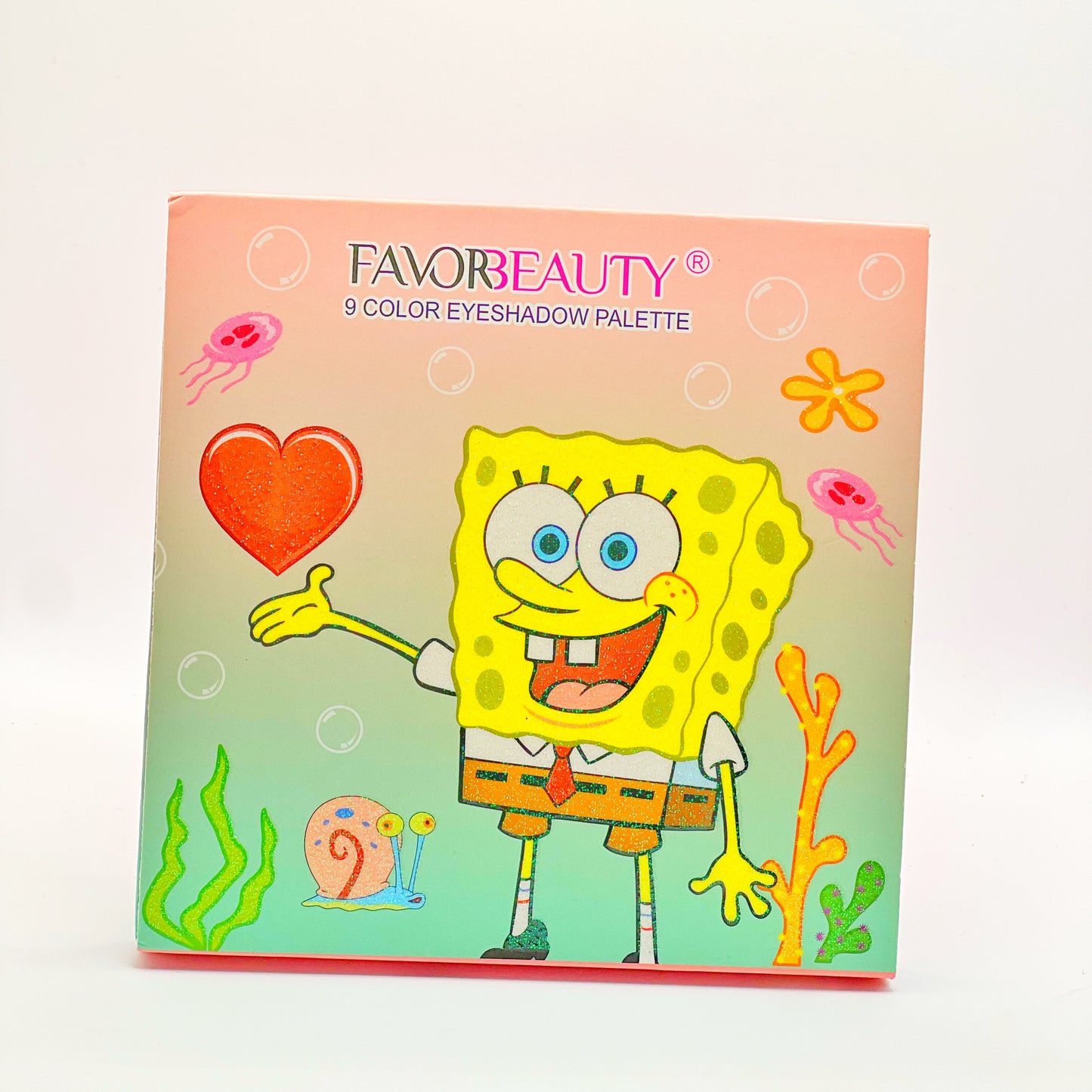 SpongeBob Be My Valentine Eye Shadow Palette