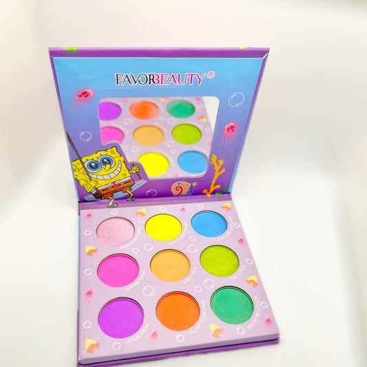 SpongeBob Feeling Playful Eye Shadow Palette