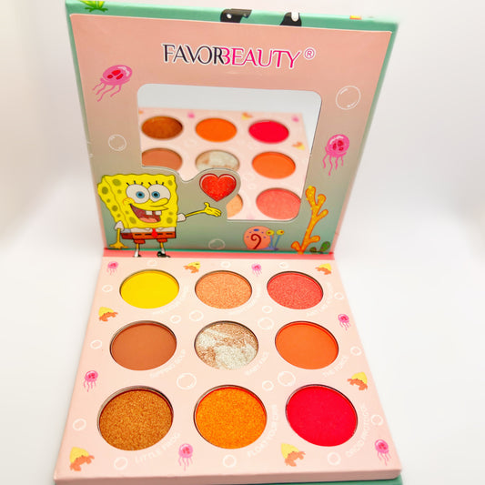 SpongeBob Be My Valentine Eye Shadow Palette