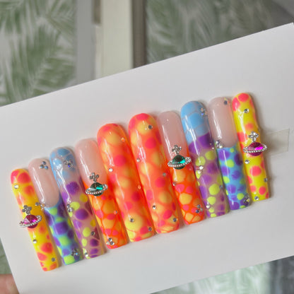 Rave Acrylic Press on nails