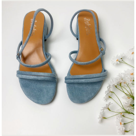 BLUE STRAP SANDALS