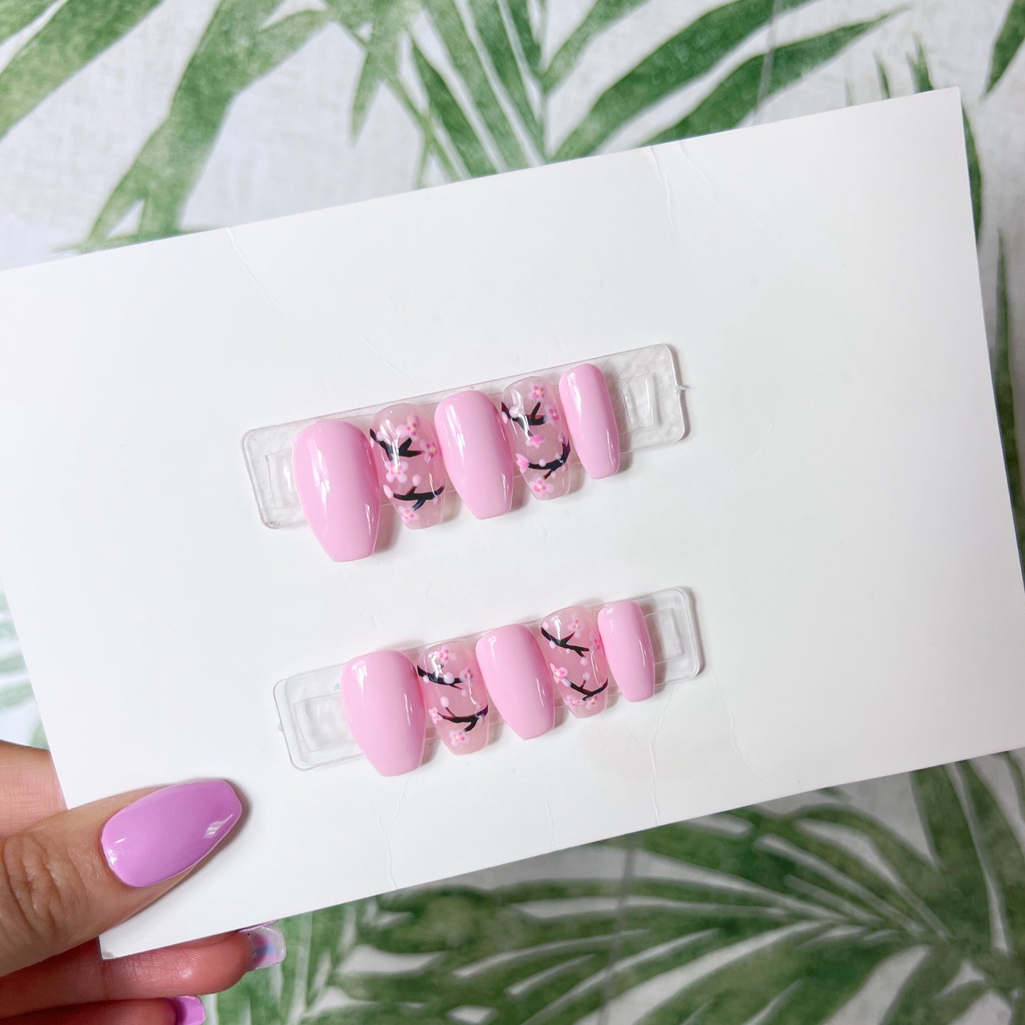 Cherry blossom Press On Nails