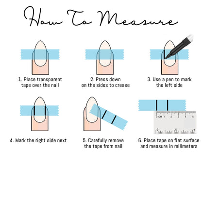 Snowflake French Tip Press On Nails
