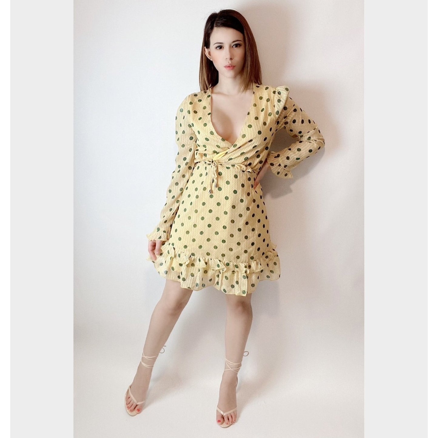 90's Babe Polka Dot Mini Dress