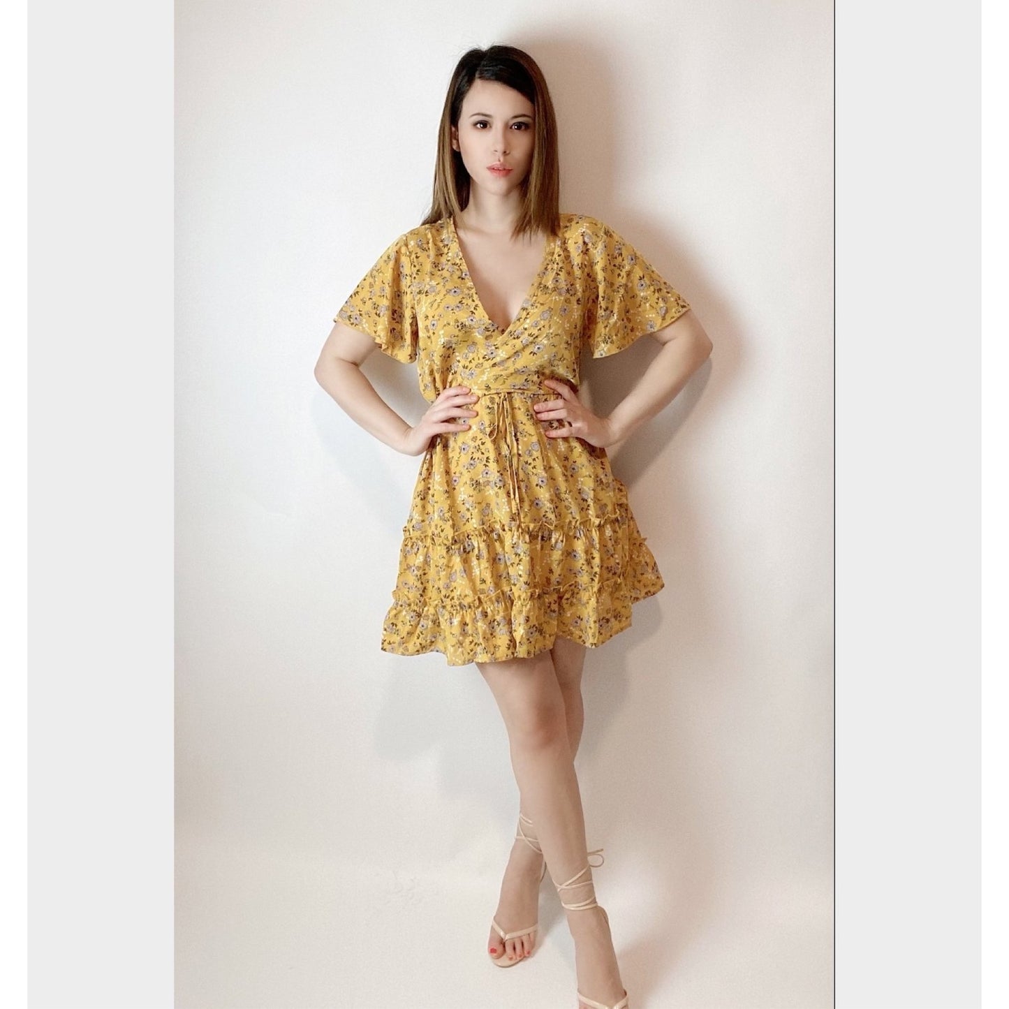 My Sunshine Floral Mini Dress