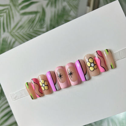 Y2k Spring Mix and match Acrylic Press on nails